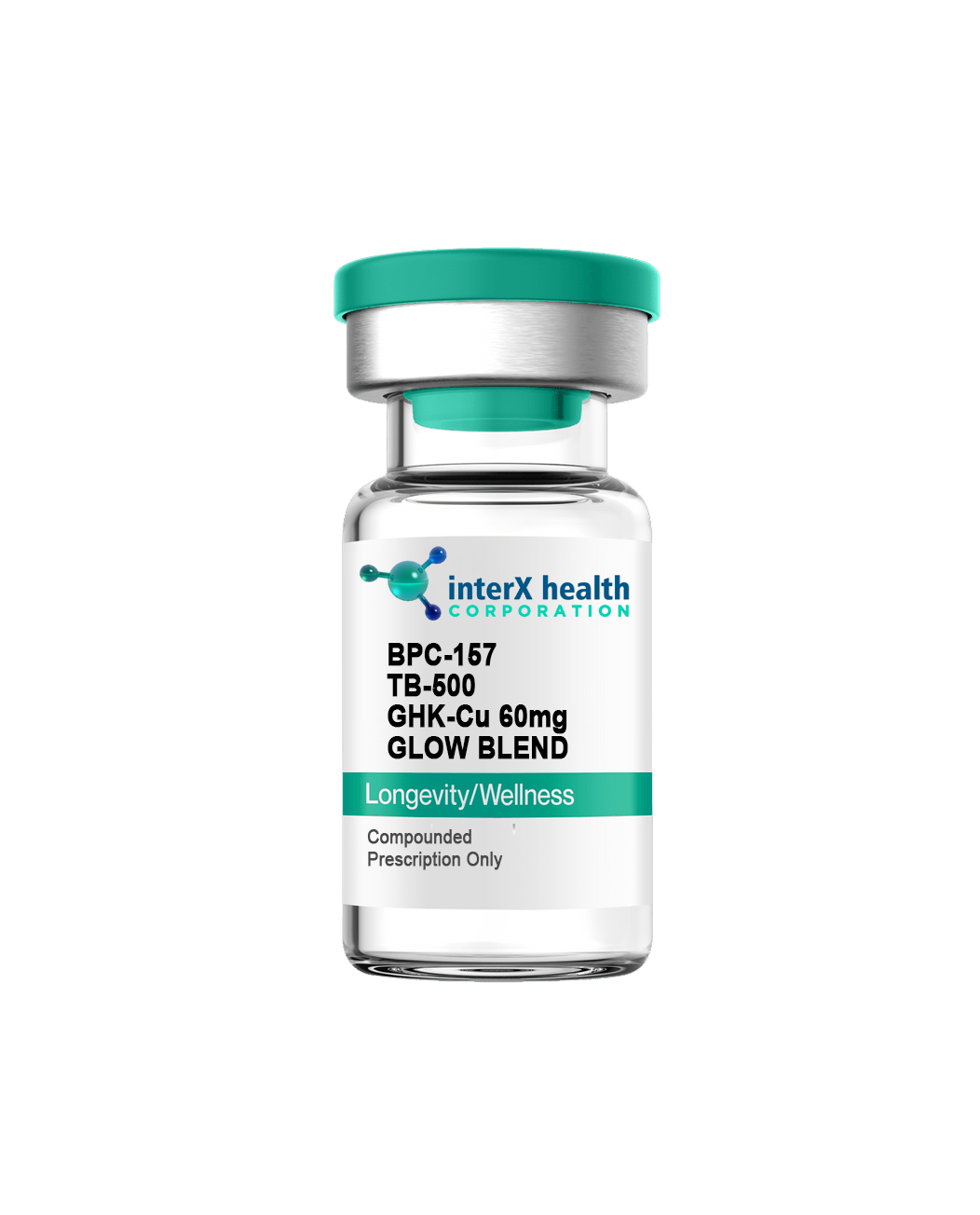 BPC-157, TB-500, GHK-Cu 60mg (Glow Blend)